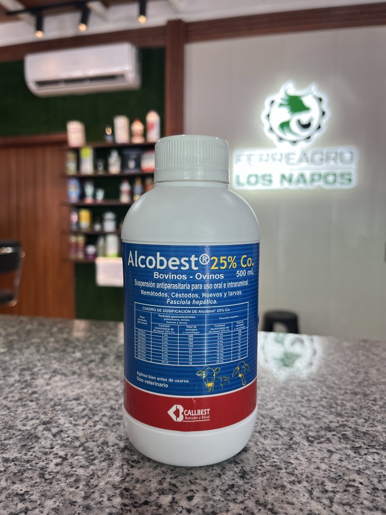 Alcobest 25% Co. X 500ml