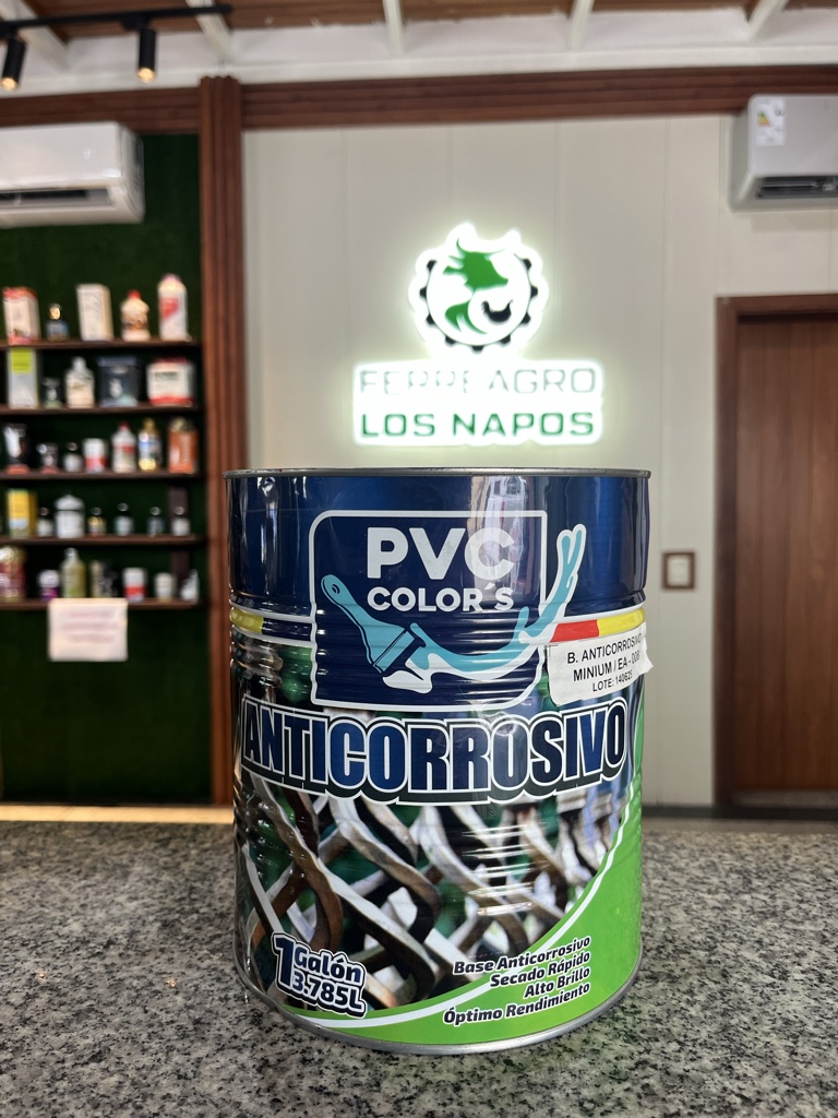 Anticorrosivo Minium PVC Colors X 1 Galón 3,785L