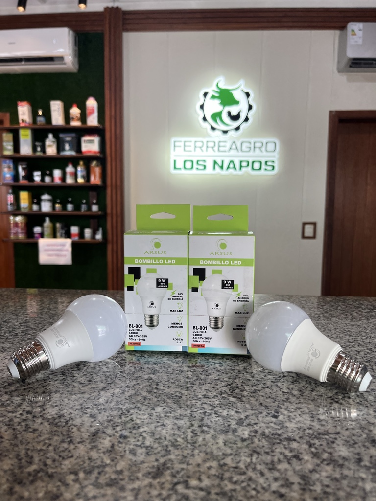 Bombillo Led 9W Bl-001 Arsus