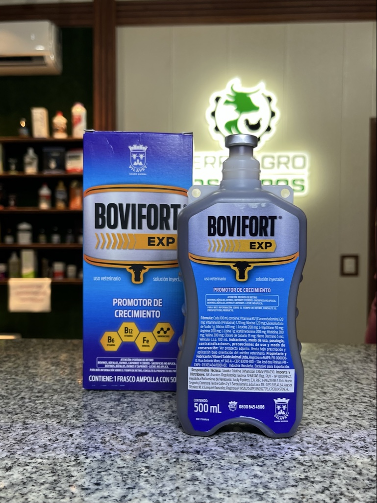 Bovifort. Sol. Inyectable X 500ml