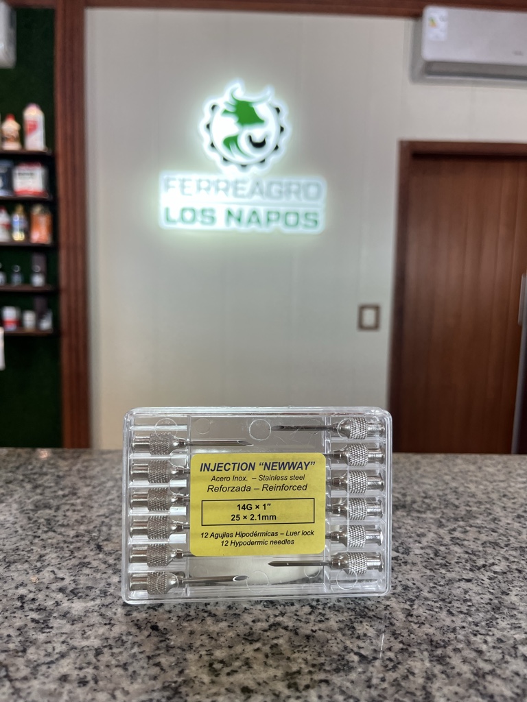 Agujas Hipodérmicas Reutilizables 14G X 1”