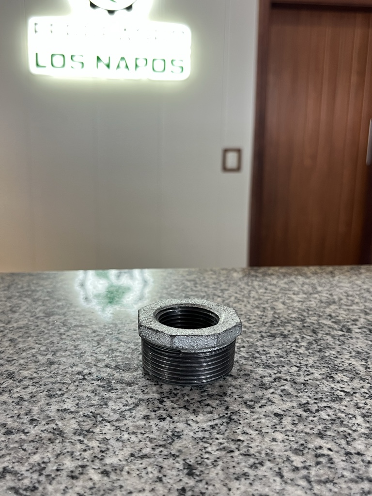 Bushing Galvanizado 1-1/2” X 1”