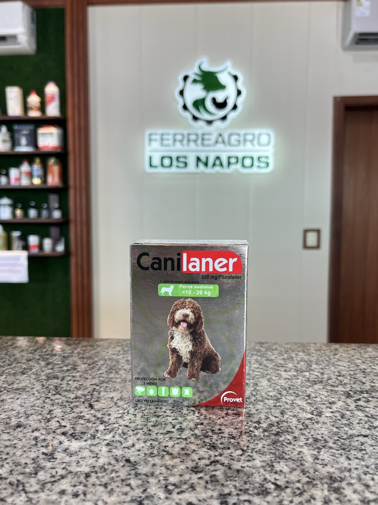 Canilaner X 500mg Tableta Masticable 10-20Kg
