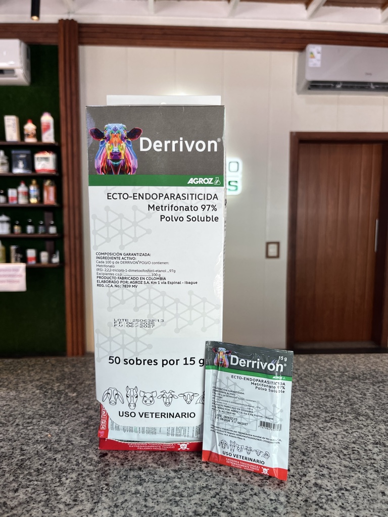 Derrivon (Metrifonato) 50 Unidades X 15gr