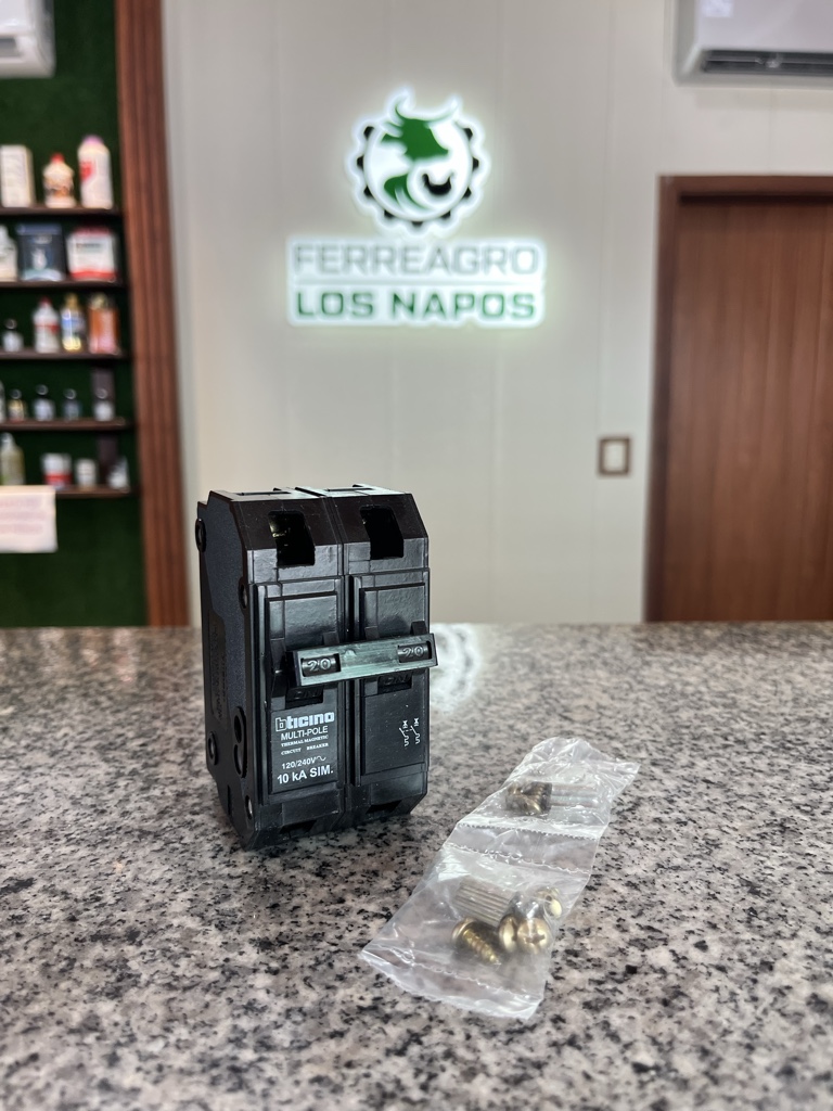 Breaker Empotrar 1*20 AMP Línea Tiven B Ticino