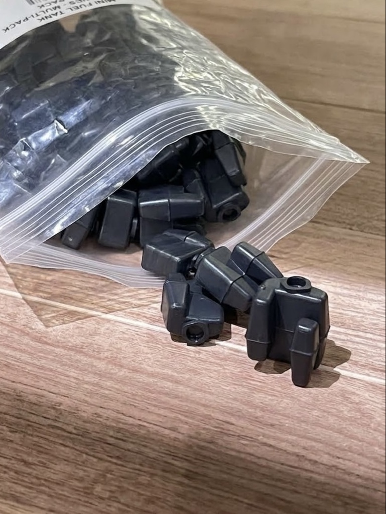 Aisladores de 1 Puntilla X 100 Unidades Color Negro