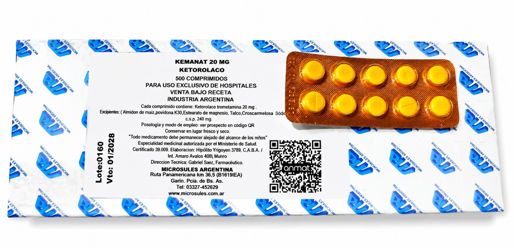 Keterolac 20mg