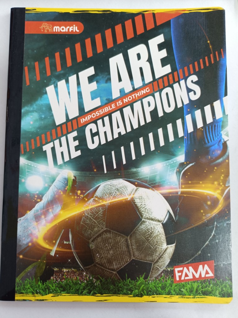 Cuaderno futbol ferrocarril 50H