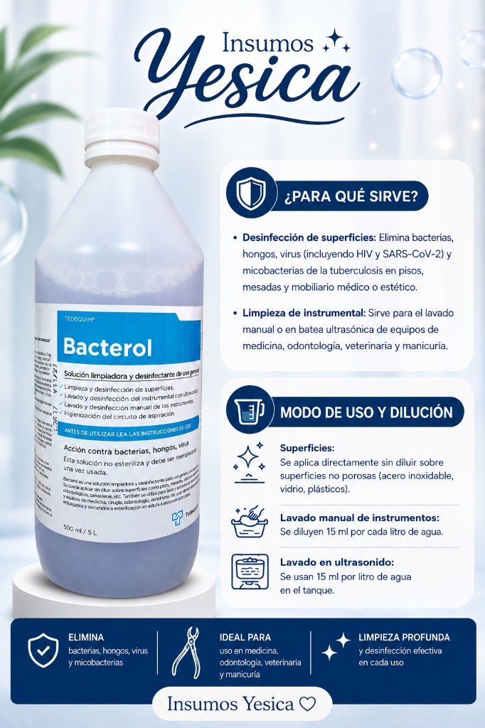 Detergente Enzimático Bacterol