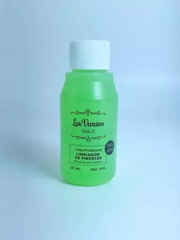 Limpiador de pinceles 120ml Las Varano