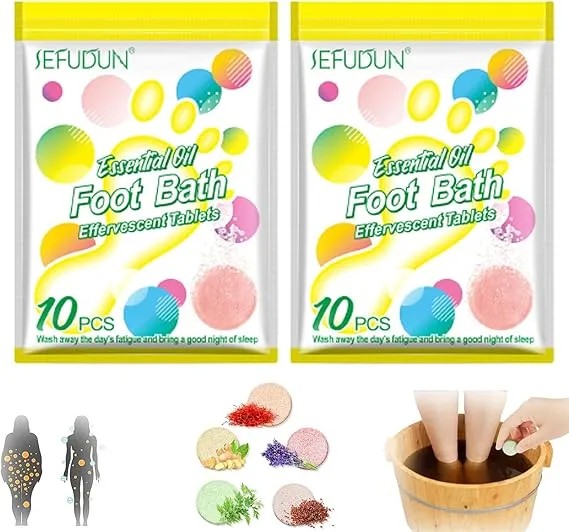 Tabletas efervescente 10pcs.