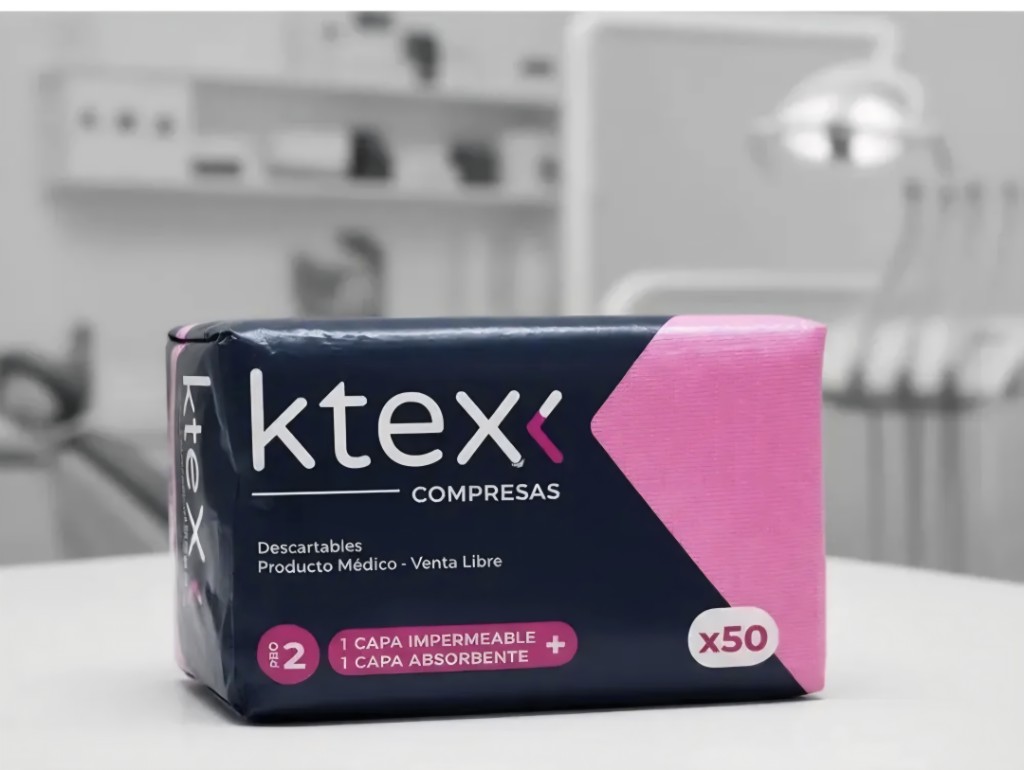 Compresas PRO2 K-TEX x50