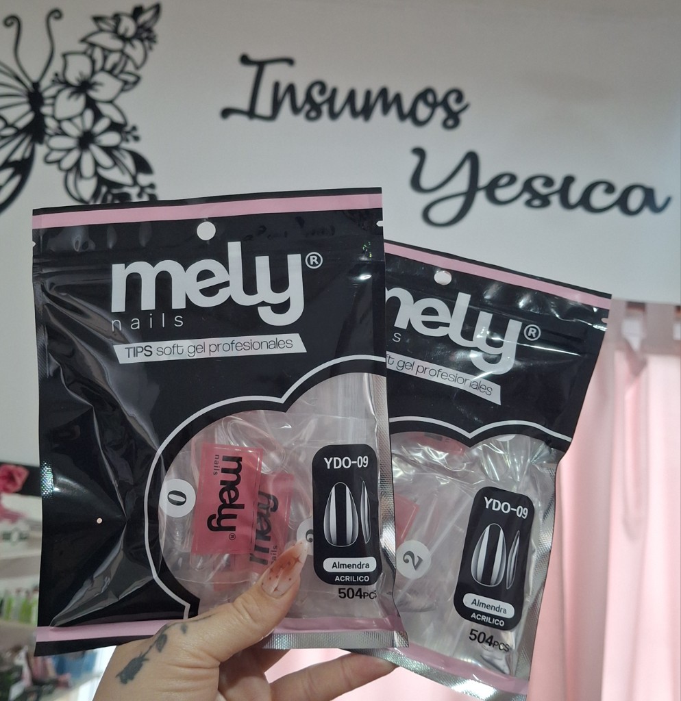 Tips Almendra Mely x504pcs