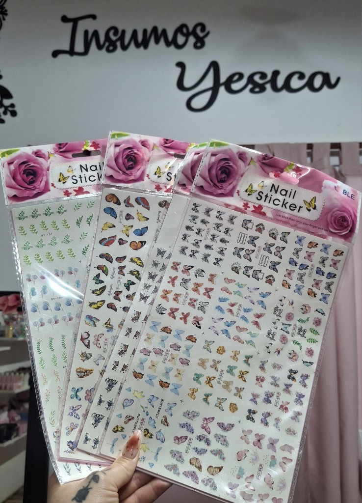 Stickers al agua