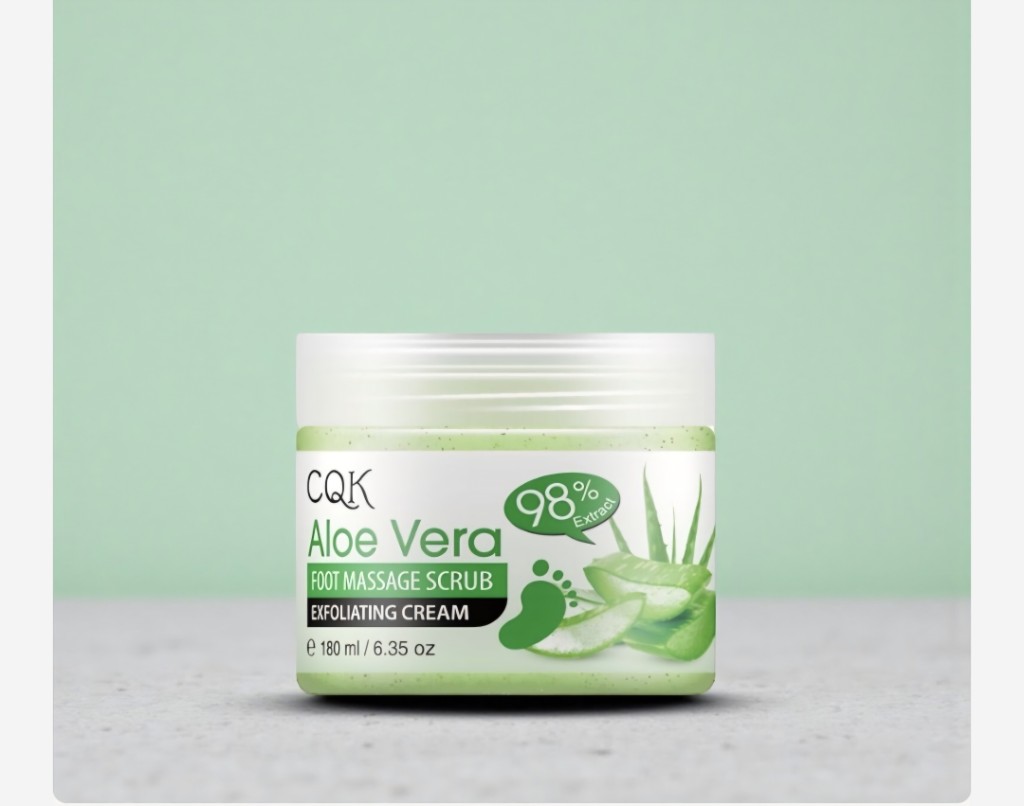 Exfoliante para masajear pies Aloe Vera