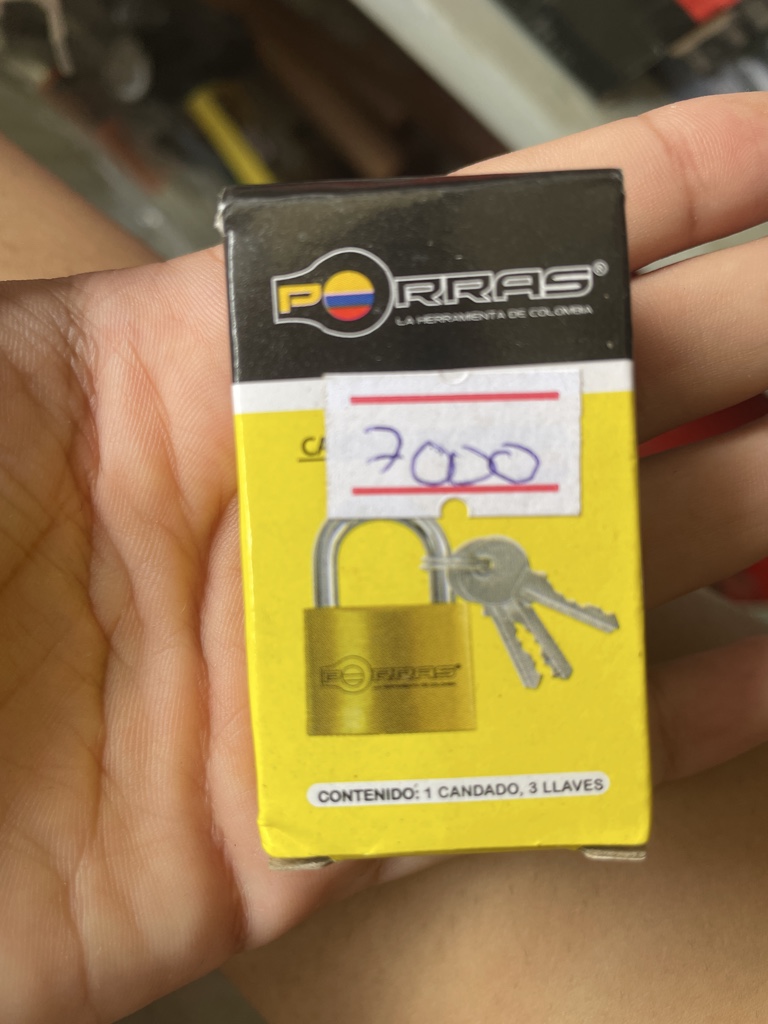 Candado 7.000
