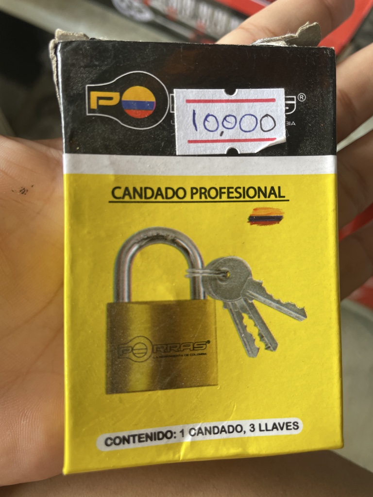 Candado 10.000