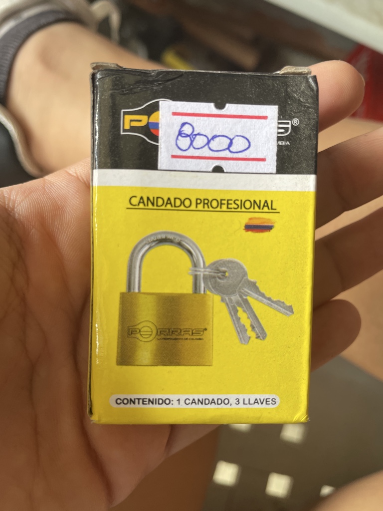 Candado 8.000