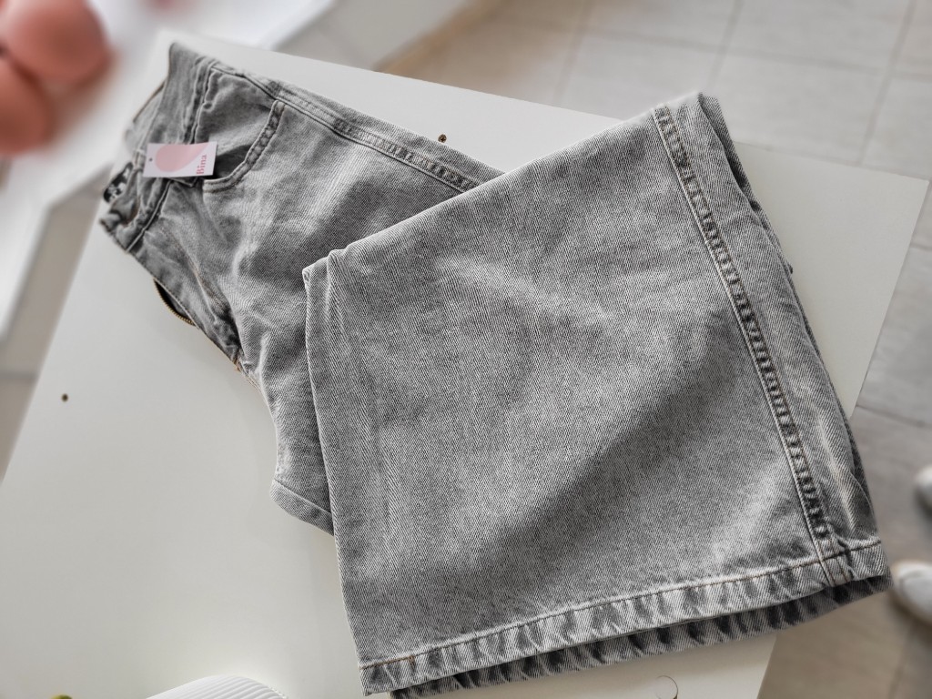 Mega wide leg gris