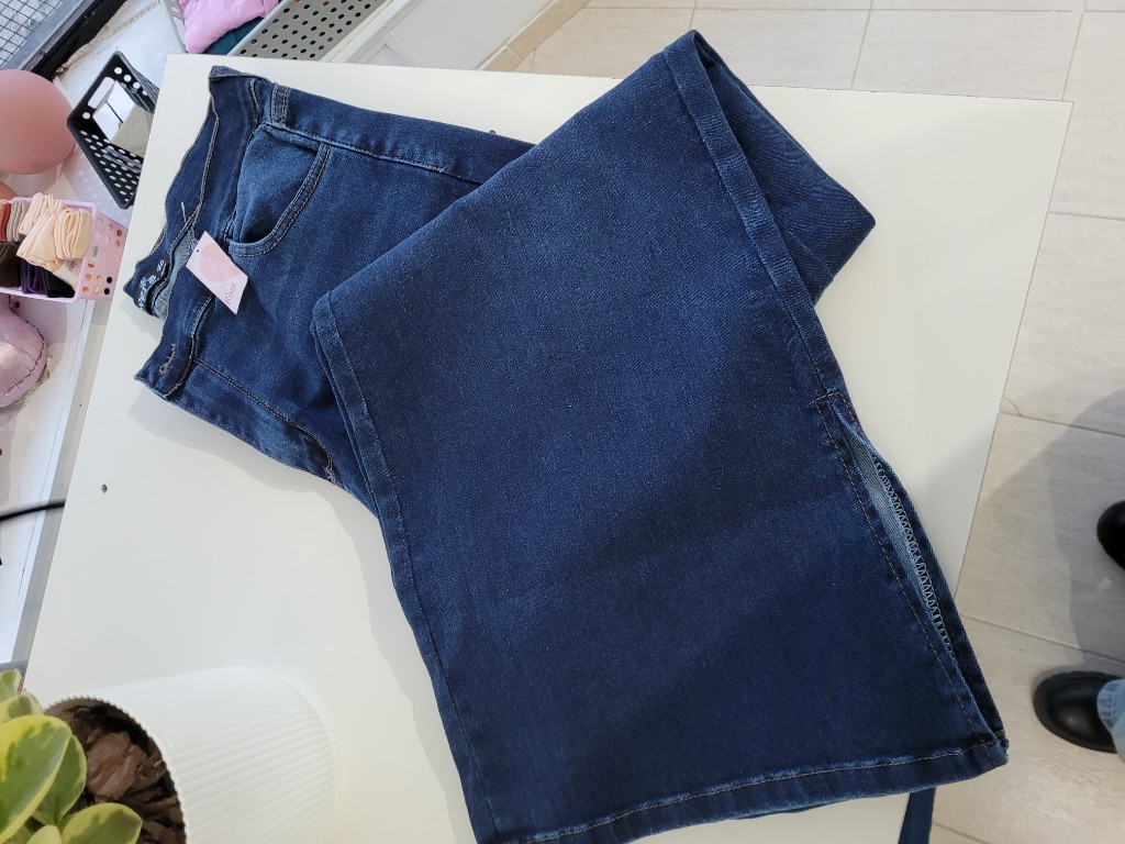 Wide leg azul