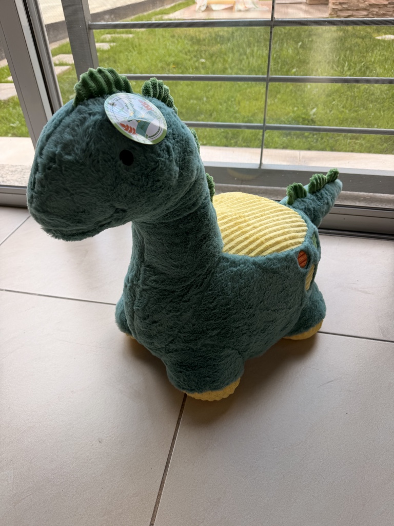 Puff sillón para bebé Dinos
