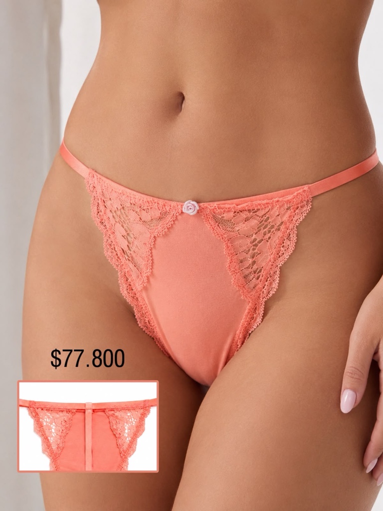 PANTY VS V-STRING CORAL