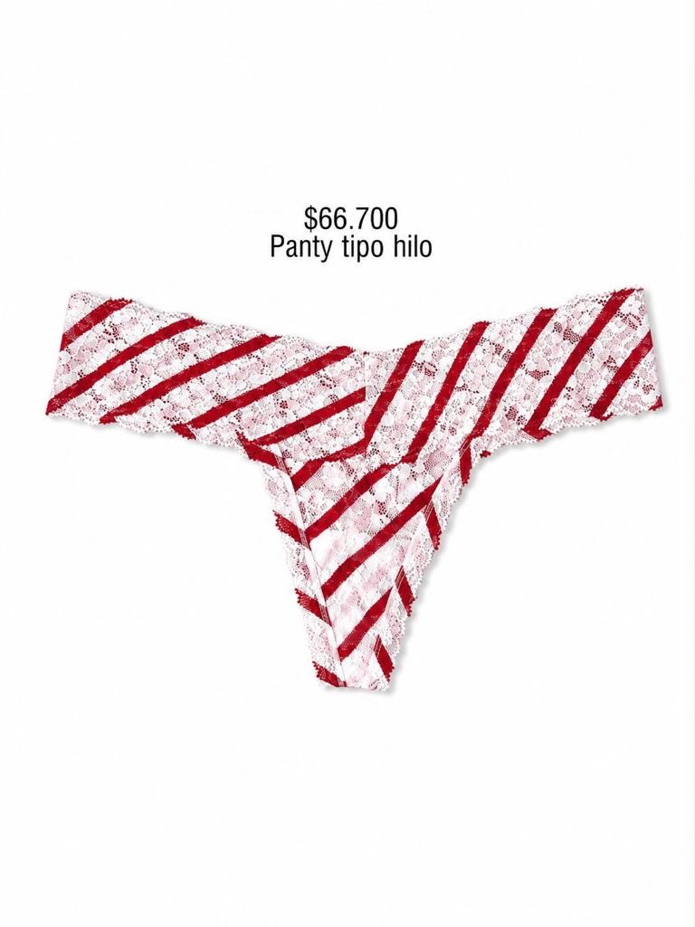 PANTY VS THONG STRING DULCE TENTACION EN ENCAJE