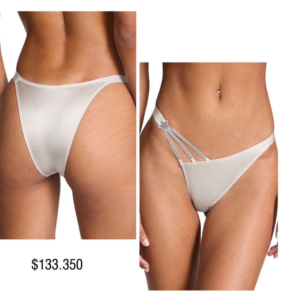 PANTY VS  BIKINI GRIS ESTRELLA