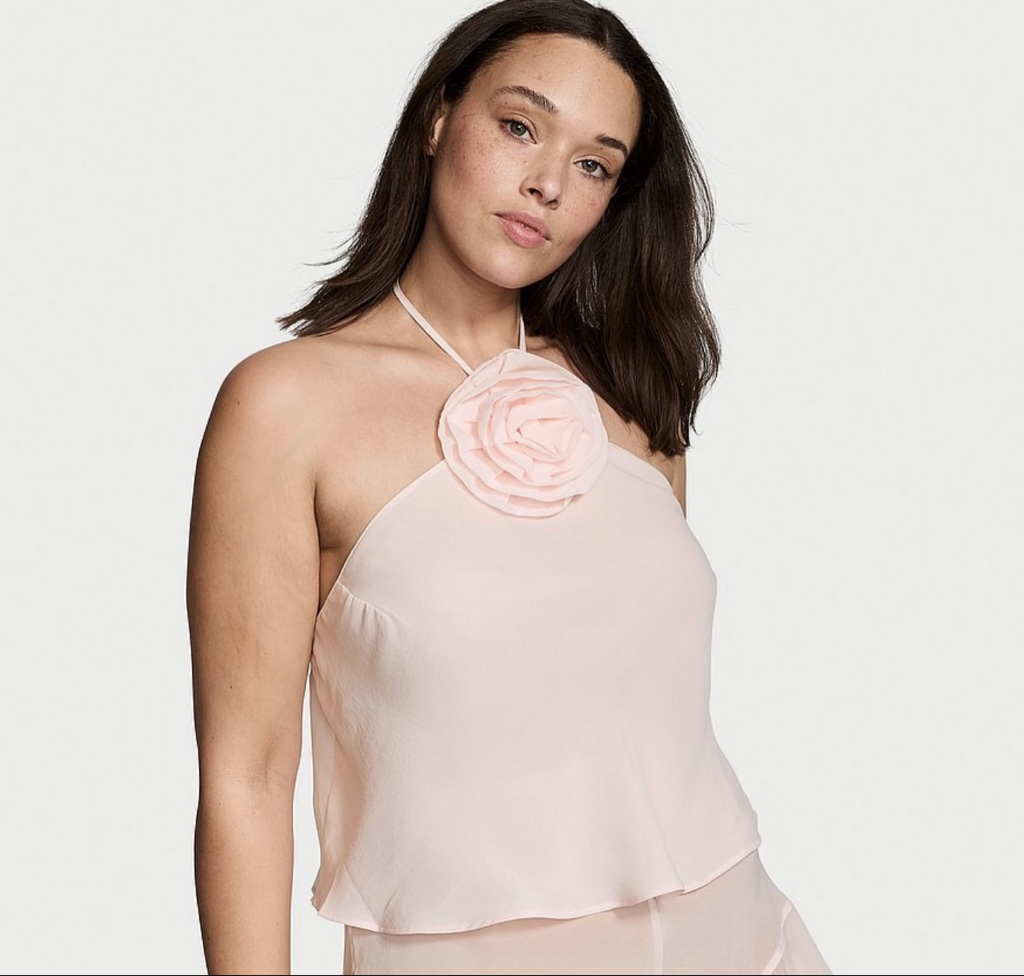 BLUSA VS FLOR ROSADA
