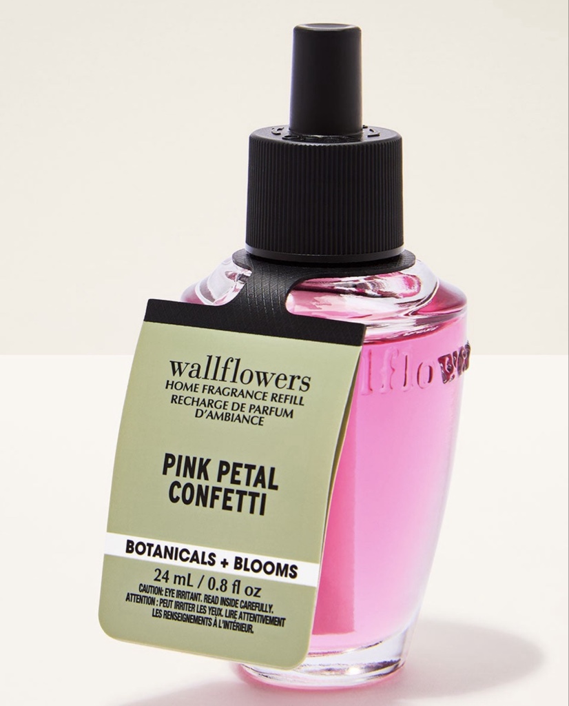 FRAGANCIA PARA HOGAR BATH & BODY WORKS WALLFLOWERS PINK PETAL CONFETTI
