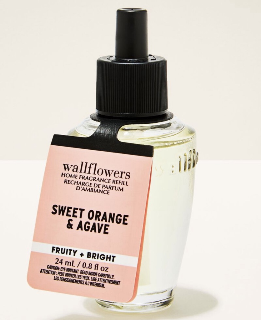 FRAGANCIA PARA HOGAR BATH & BODY WORKS WALLFLOWERS SWEET ORANGE & AGAVE