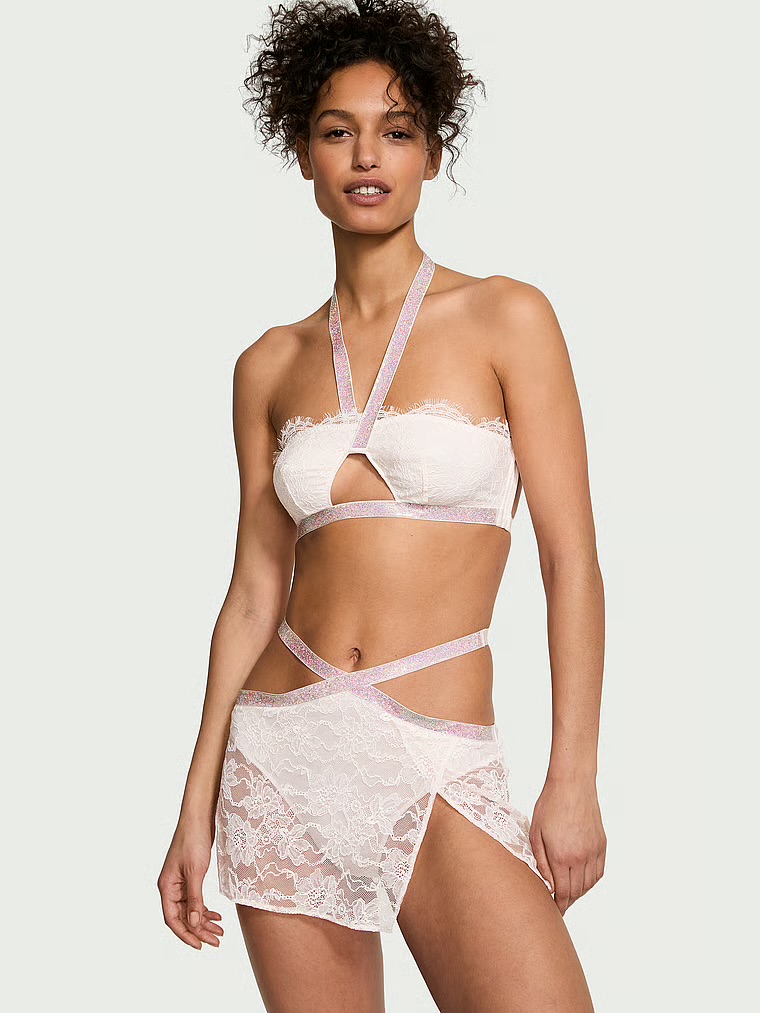SET VS COLOR BLANCO CON CRISTALERIA