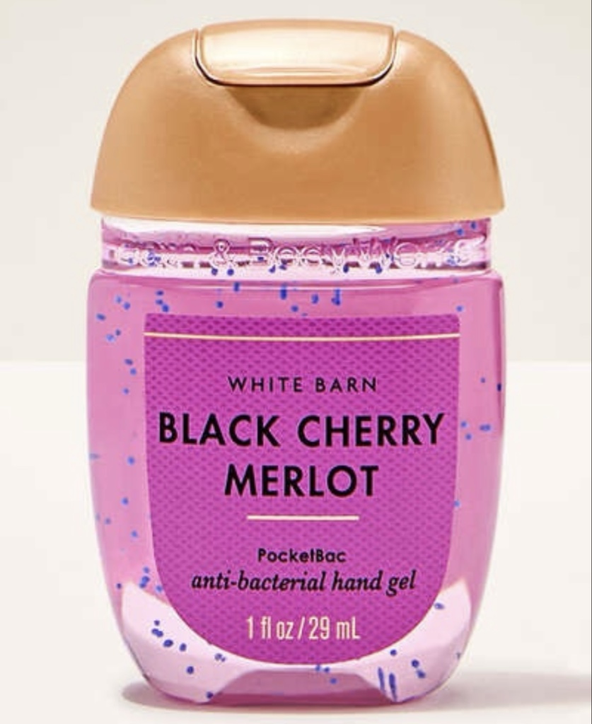GEL ANTIBACTERIAL BATH & BODY WORKS BLACK CHERRY MERLOT