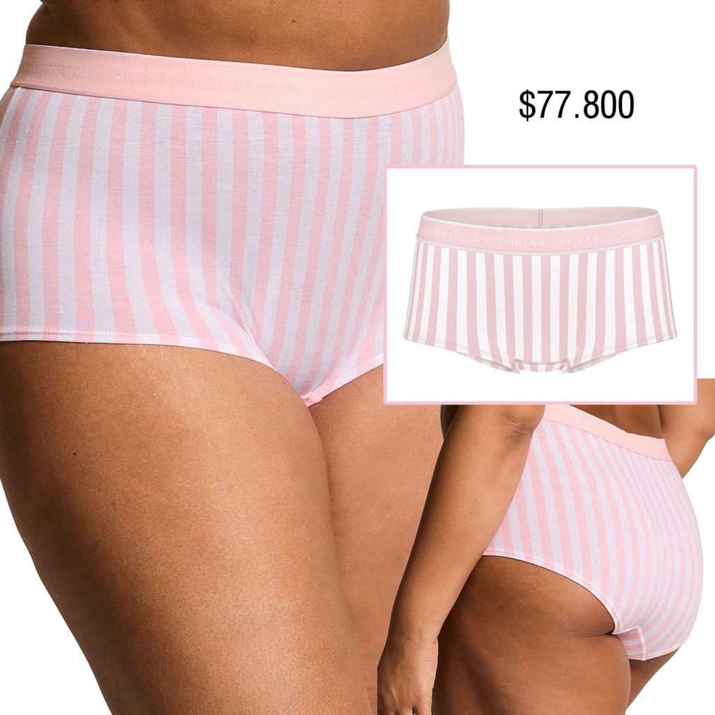 PANTY VS BOYSHORT ROSADO CLASICO