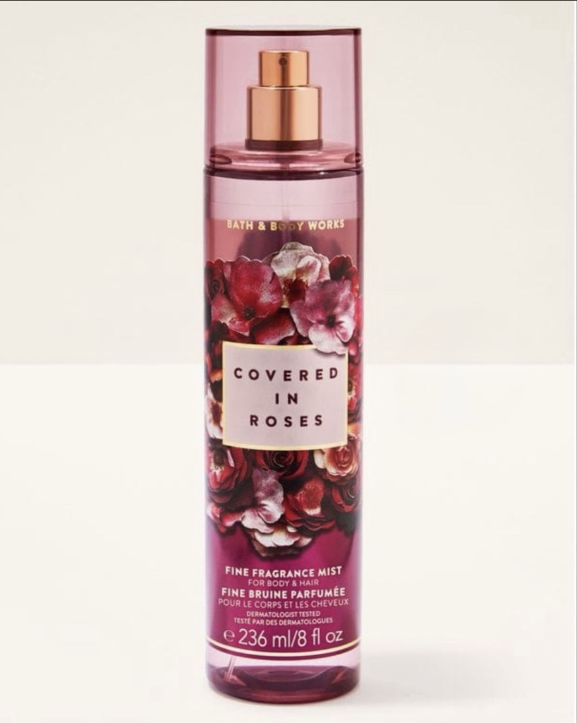 SPLASH BATH & BODY WORKS COVERED IN ROSES 236ML