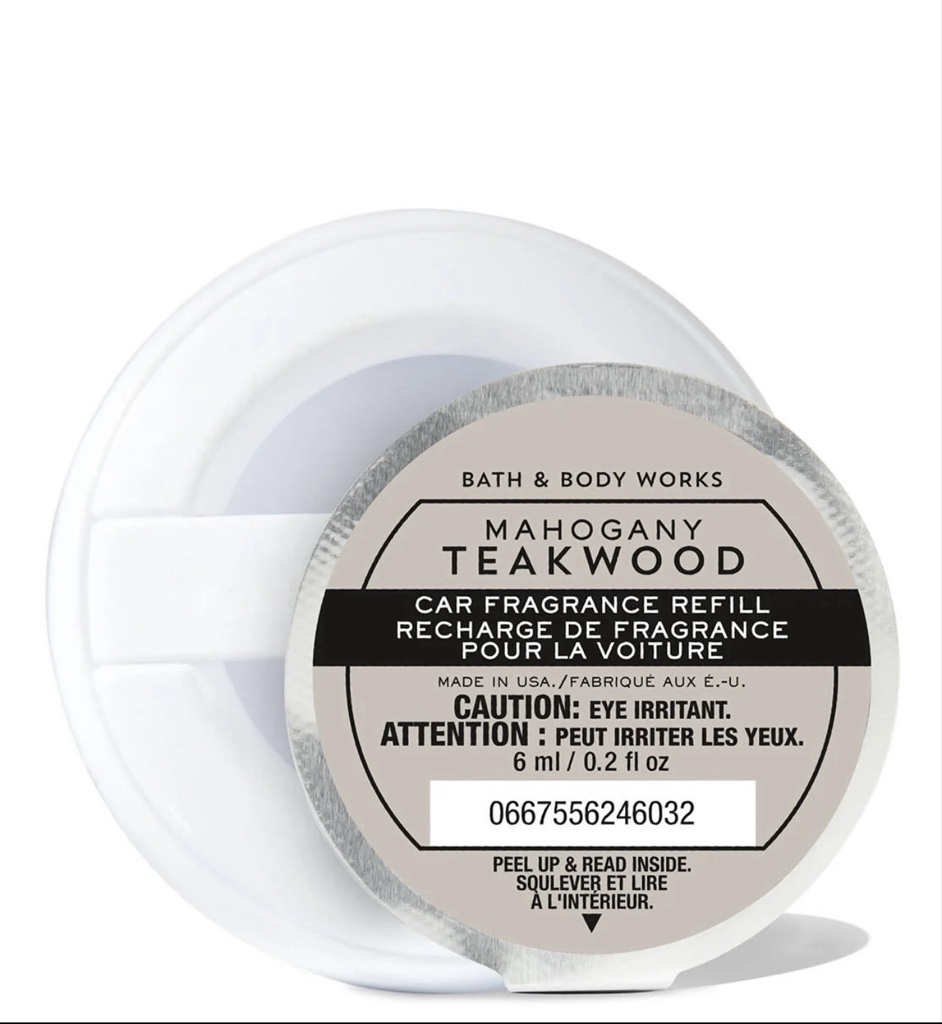FRAGANCIA PARA CARRO BATH & BODY WORKS MAHOGANY TEAKWOOD
