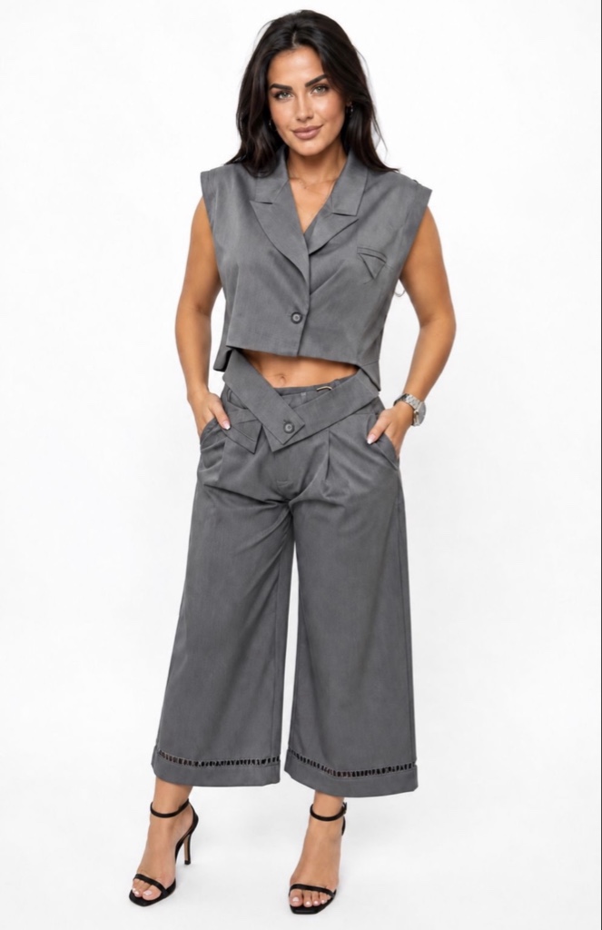 SET COMPLETO GRIS