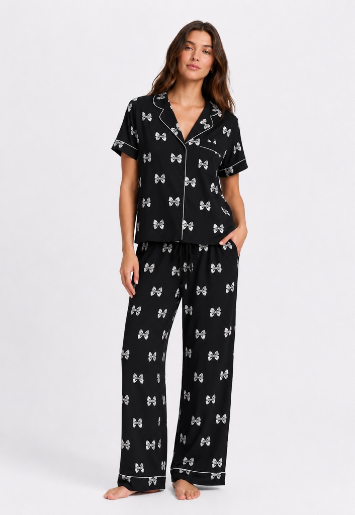 PIJAMA EN ALGODÓN MODAL KATE SPADE EDICION LIMITADA