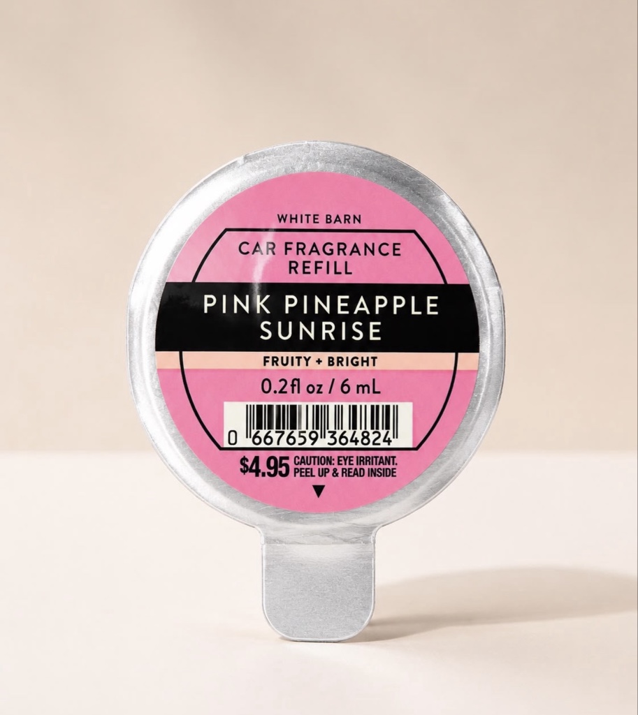 FRAGANCIA PARA CARRO BATH & BODY WORKS PINK PINEAPPLE SUNRISE