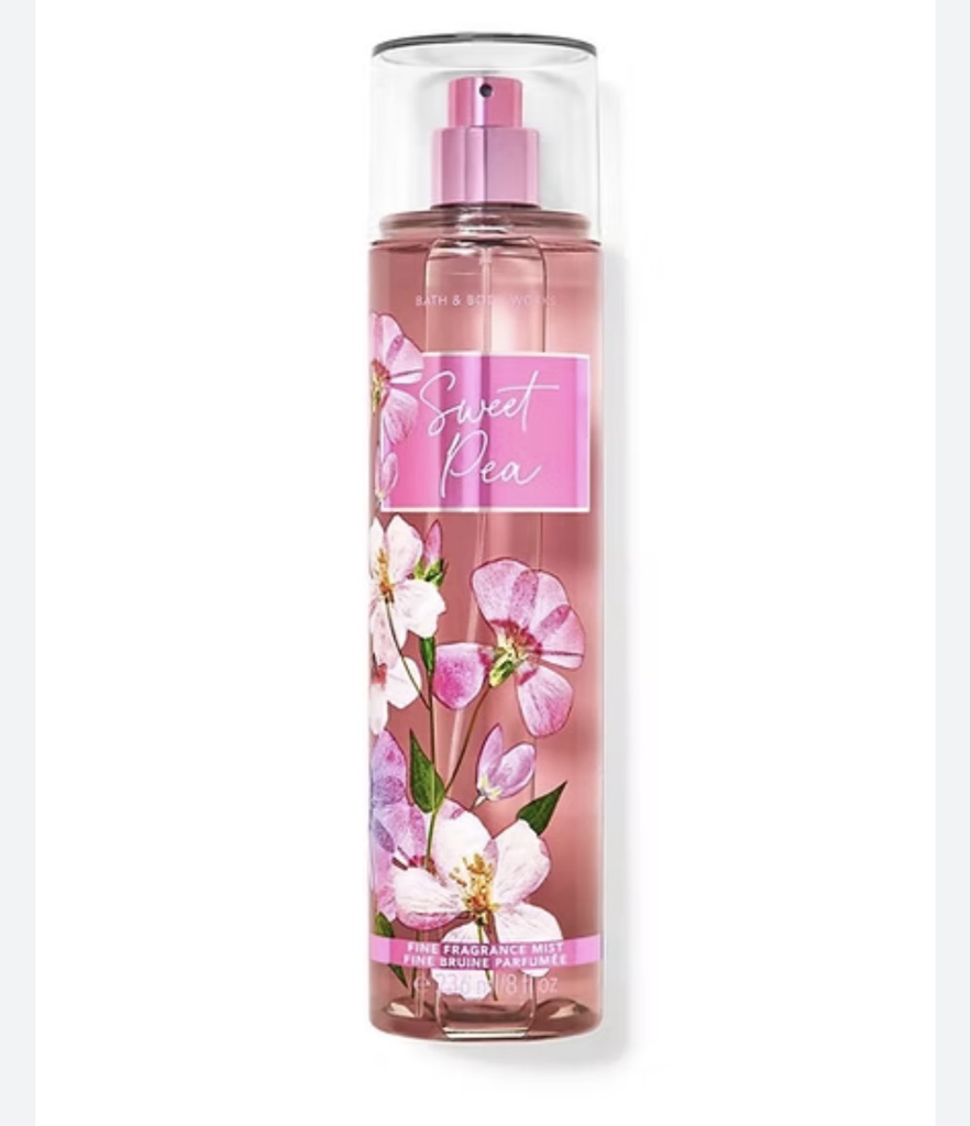 SPLASH BATH & BODY WORKS SWEET PEA 236ML