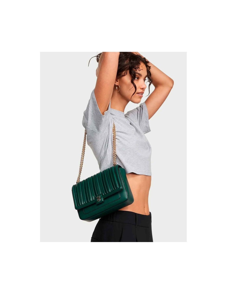 BOLSO DE CRUZAR/ CARTERA VS MEDIANA VERDE