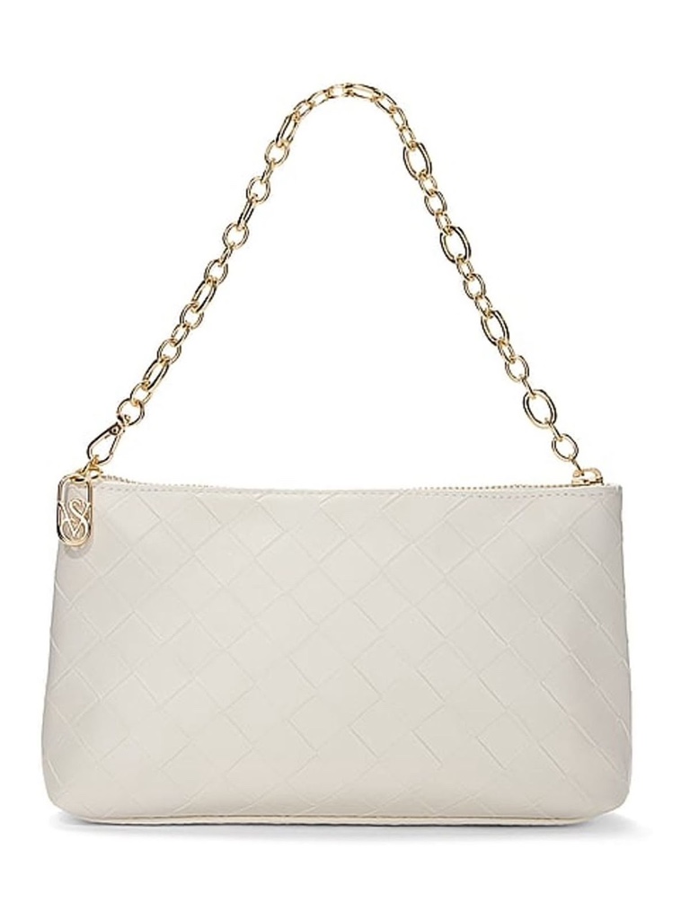 CARTERA DE MANO VS DE LUJO / BLANCO