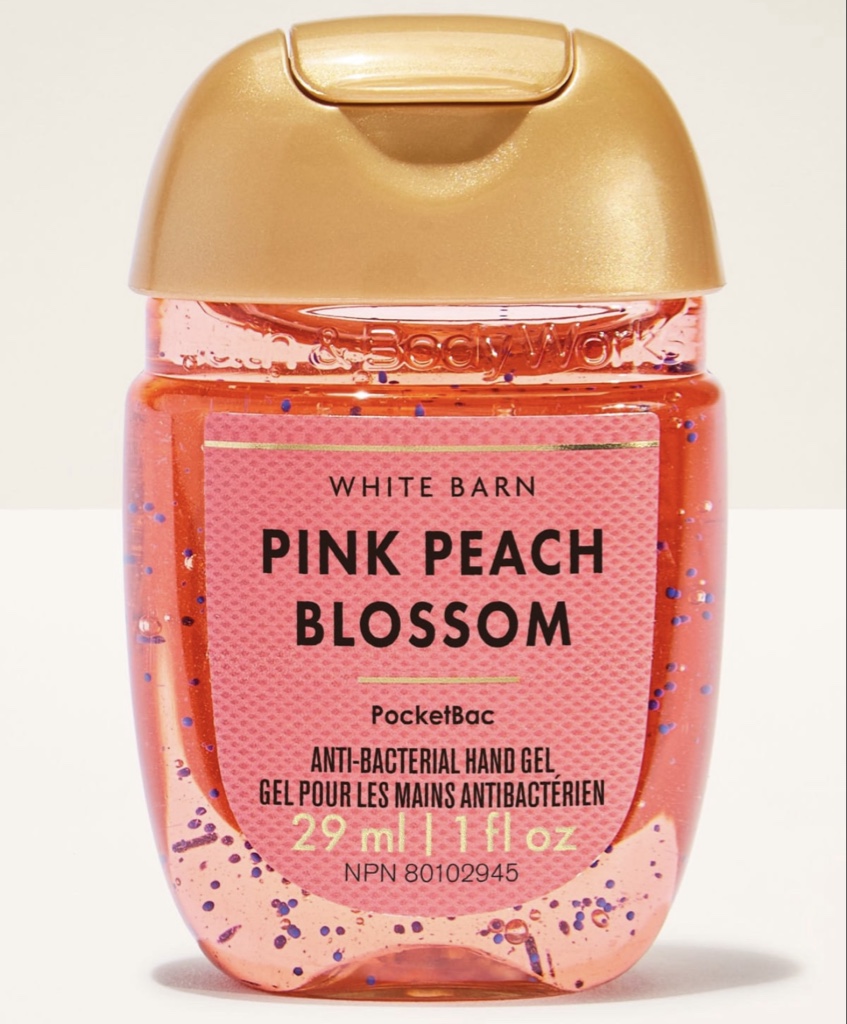 GEL ANTIBACTERIAL BATH & BODY WORKS PINK PEACH BLOSSOM