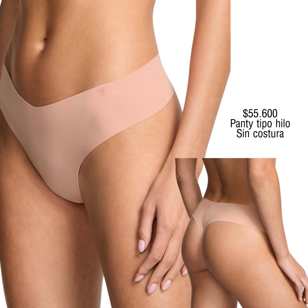 PANTY VS THONG STRING BEIGE INVISIBLE