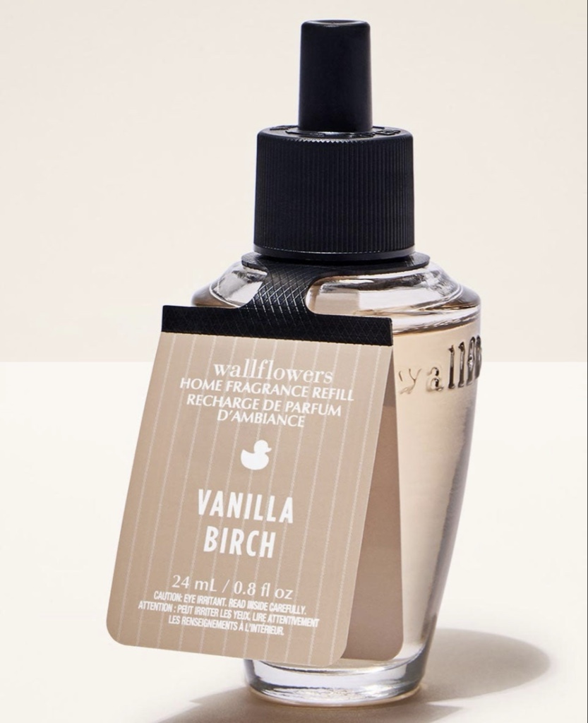 FRAGANCIA PARA HOGAR BATH & BODY WORKS WALLFLOWERS  VANILLA BIRCH