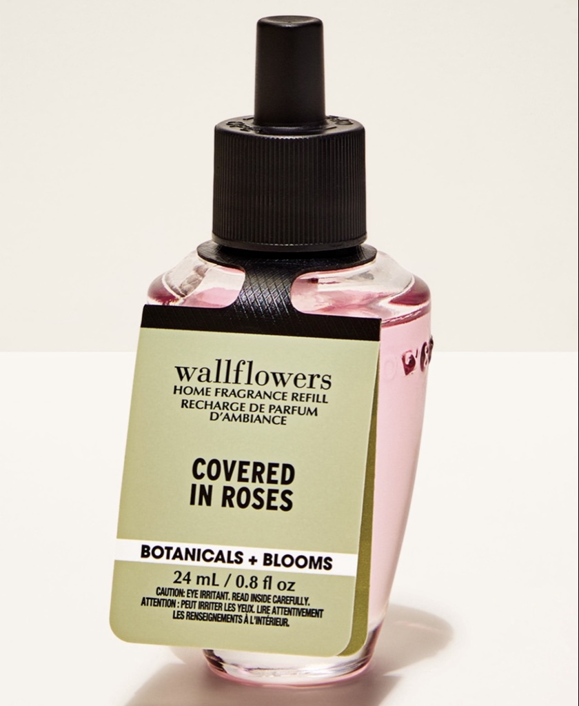 FRAGANCIA PARA HOGAR BATH & BODY WORKS WALLFLOWERS COVERED IN ROSES