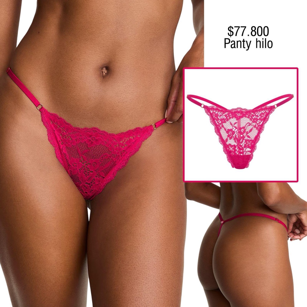 PANTY VS V-STRING FUSCIA INTENSO AJUSTABLE