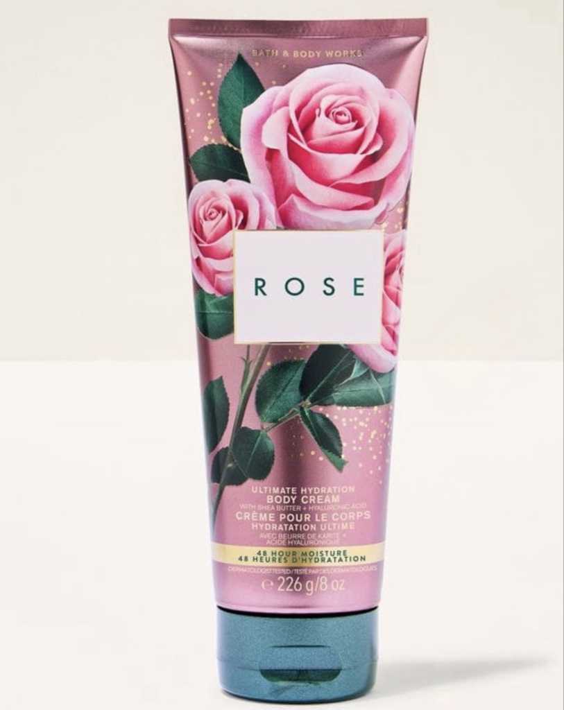 CREMA BATH & BODY WORKS ROSE 226G