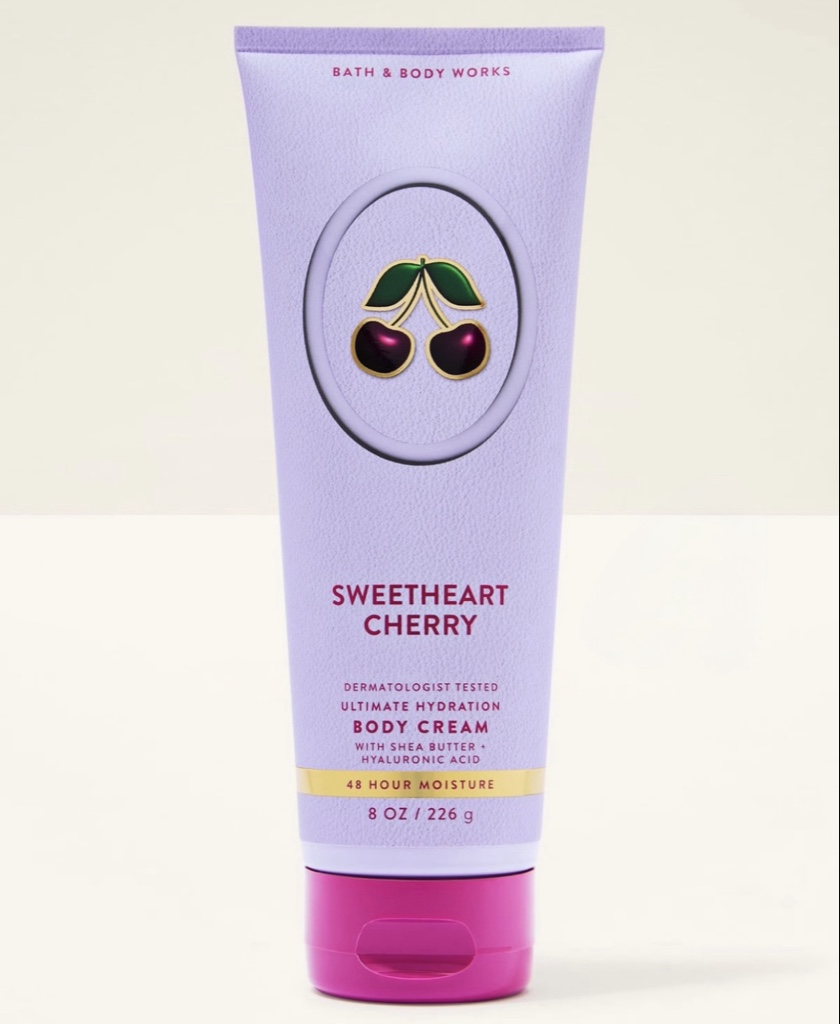 CREMA BATH & BODY WORKS SWEETHEART CHERRY 226G