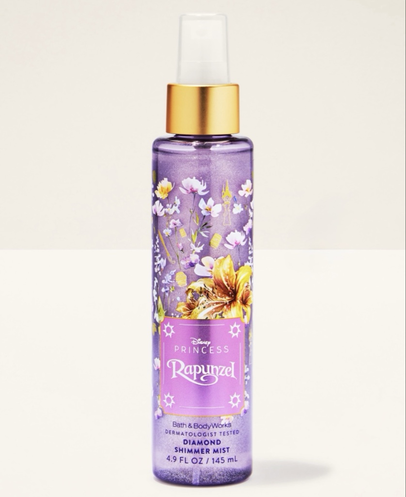 SPLASH BATH & BODY WORKS PRINCESS RAPUNZEL SHIMMER 145ML